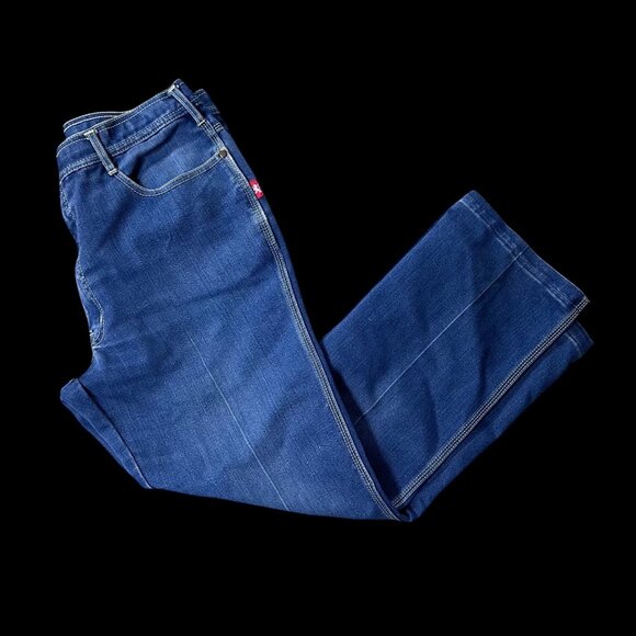 Braxton Other - Vintage Jeans Blue Denim Braxton Stretch 1980s Taiwan Retro 5 Pocket High Waist